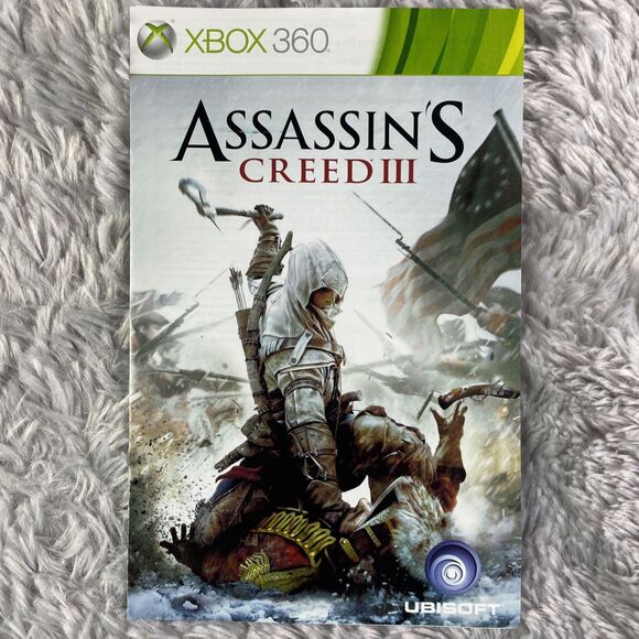 Assassin's Creed III Gamestop Edition (Microsoft Xbox 360, 2012) Complete CIB - Picture 4 of 10